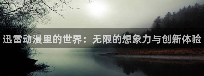 天堂动漫网址：迅雷动漫里的世界：无限的想象力与创新体验